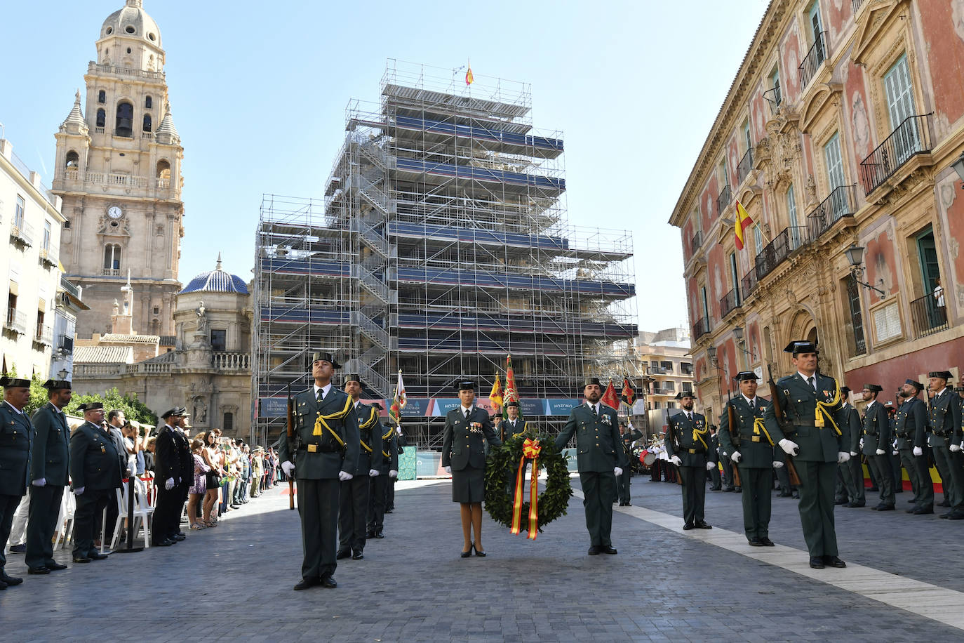 La Guardia Civil celebra la festividad de la Virgen del Pilar en Murcia