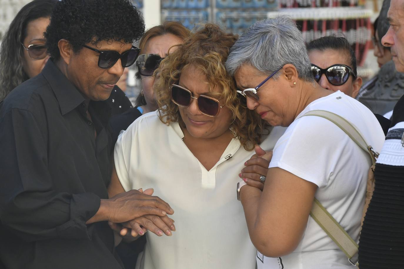 El funeral en Caravaca de cuatro de las víctimas de la tragedia en Las Atalayas, en imágenes