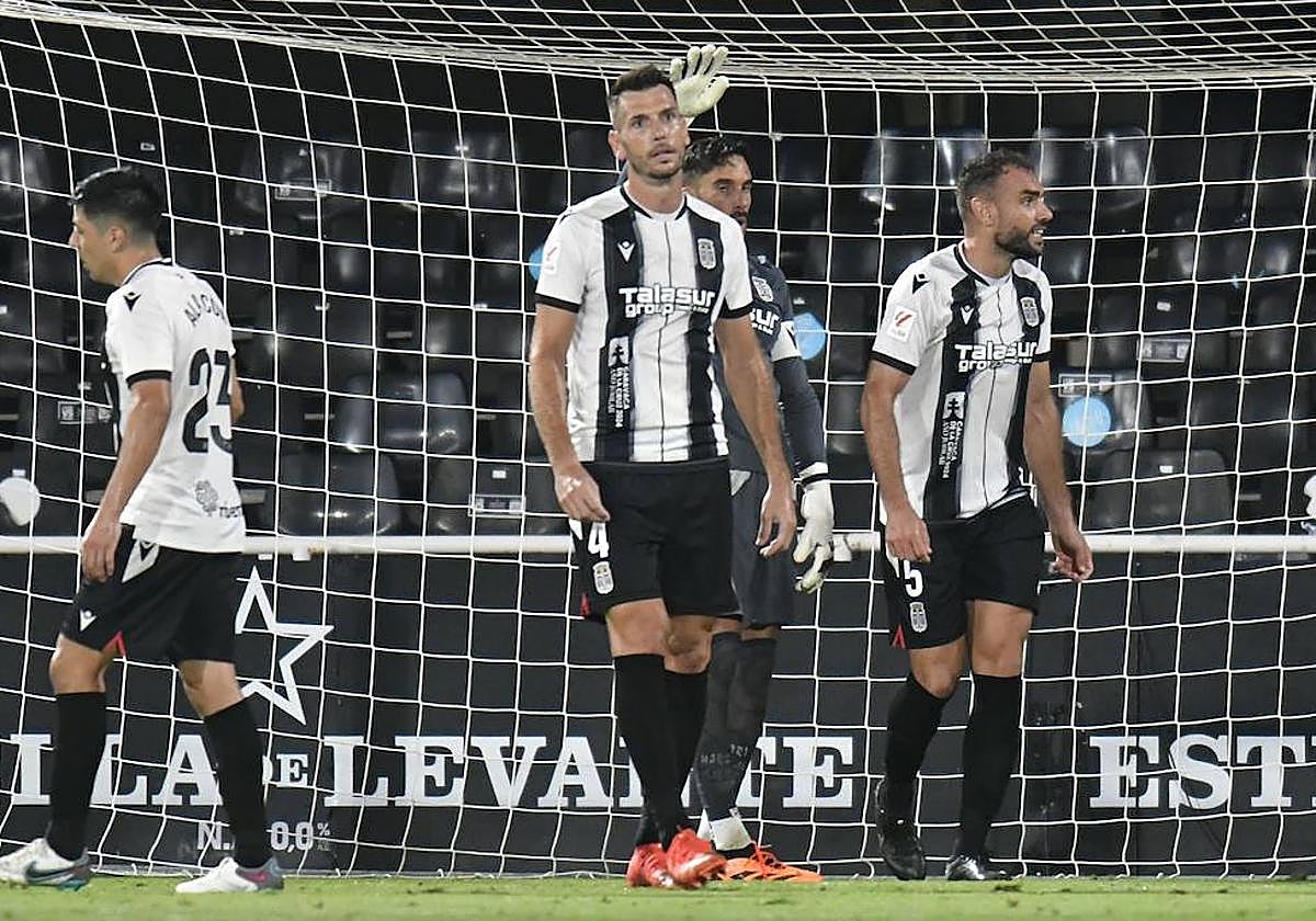 La derrota del Cartagena frente al Espanyol, en imágenes