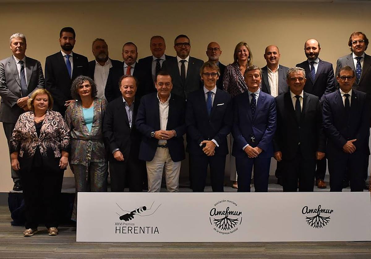 Andamur, reconocida con el premio Herentia a la empresa familiar del año en la Región de Murcia.