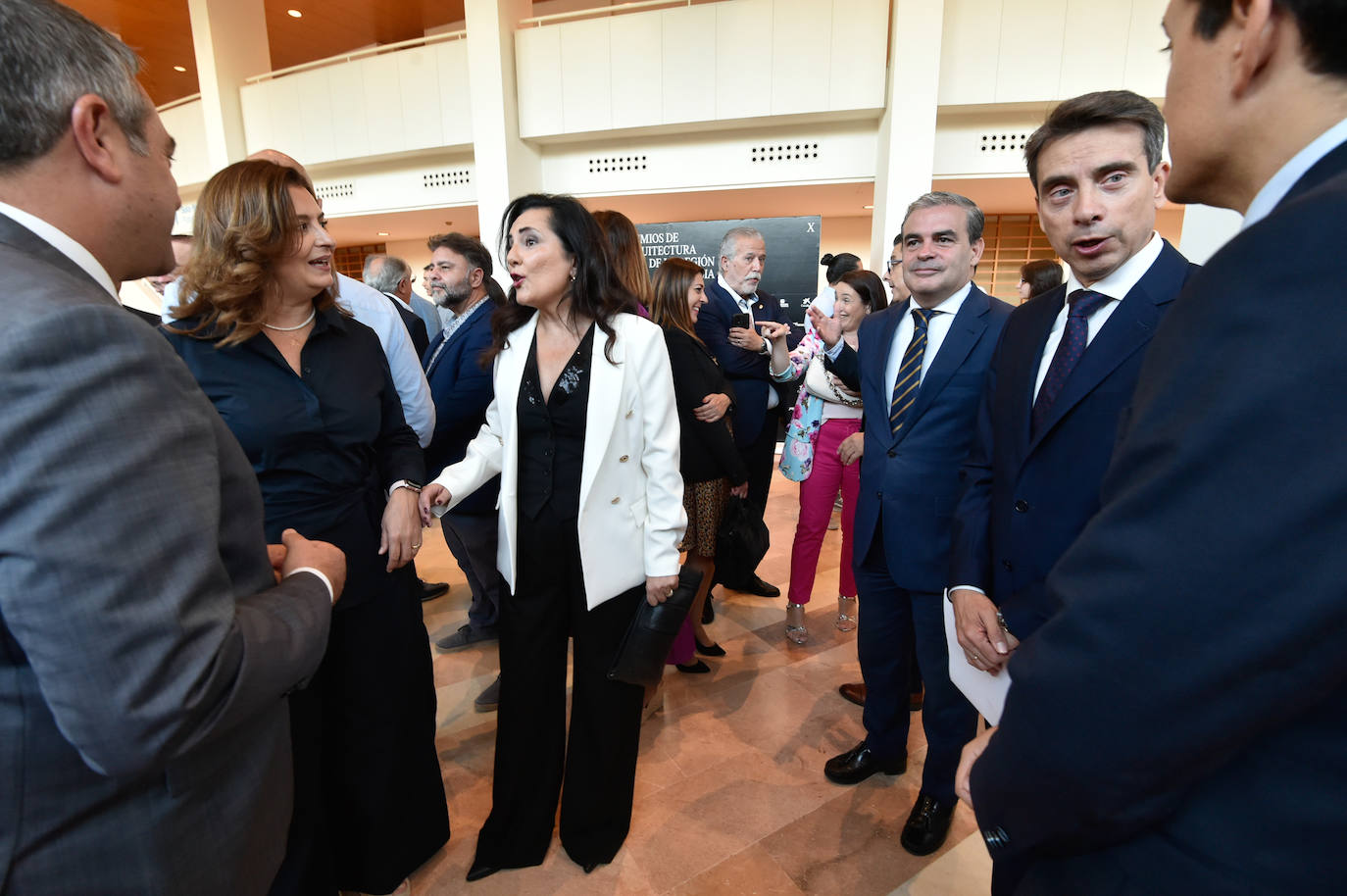La entrega de galardones a los profesionales de la arquitectura, en imágenes