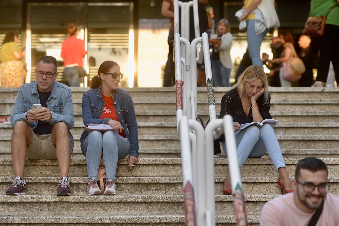 En imágenes: El Campus de Espinardo acoge el examen de Técnico Auxiliar no Sanitario