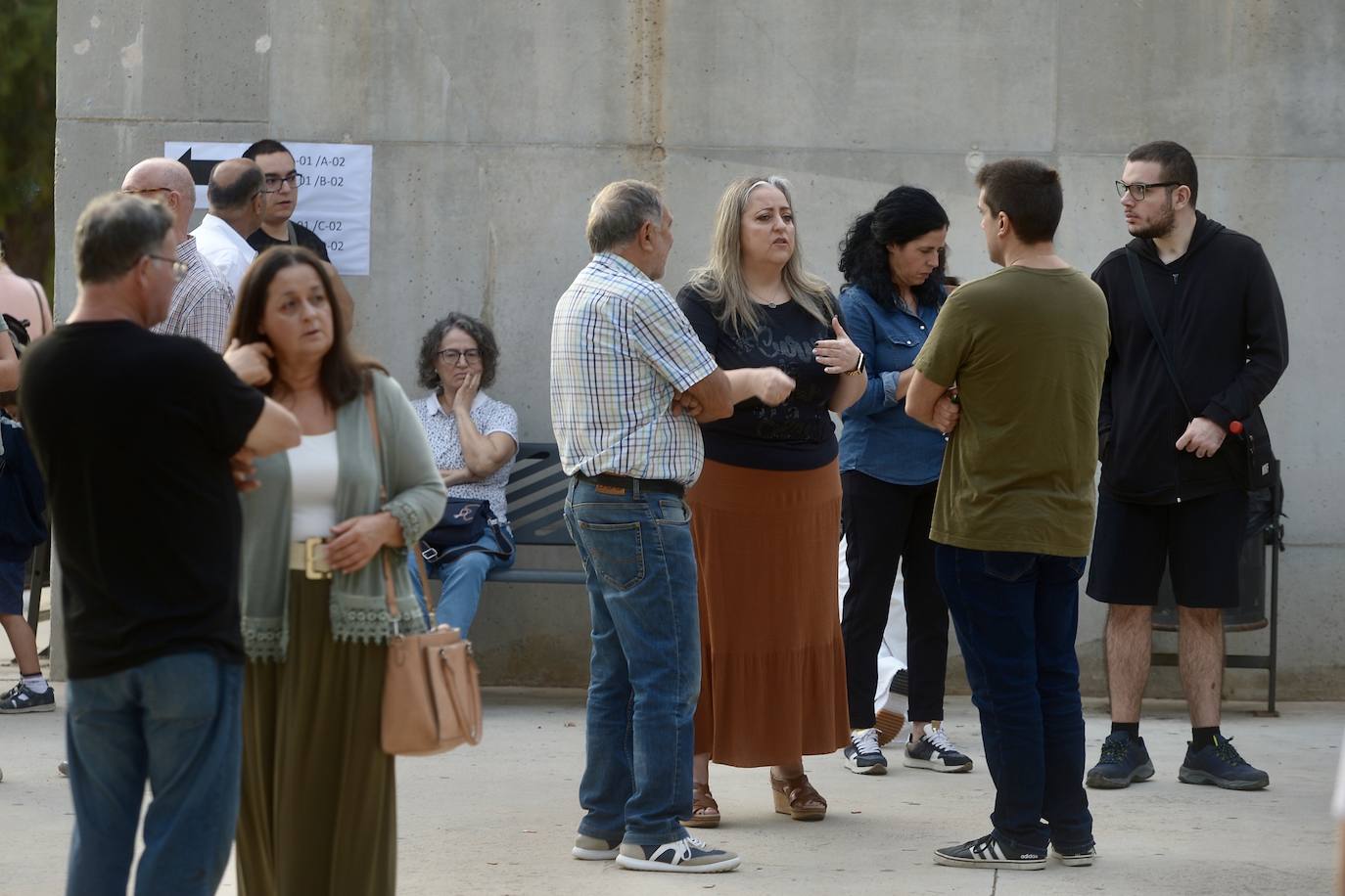 En imágenes: El Campus de Espinardo acoge el examen de Técnico Auxiliar no Sanitario