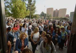 En imágenes: El Campus de Espinardo acoge el examen de Técnico Auxiliar no Sanitario