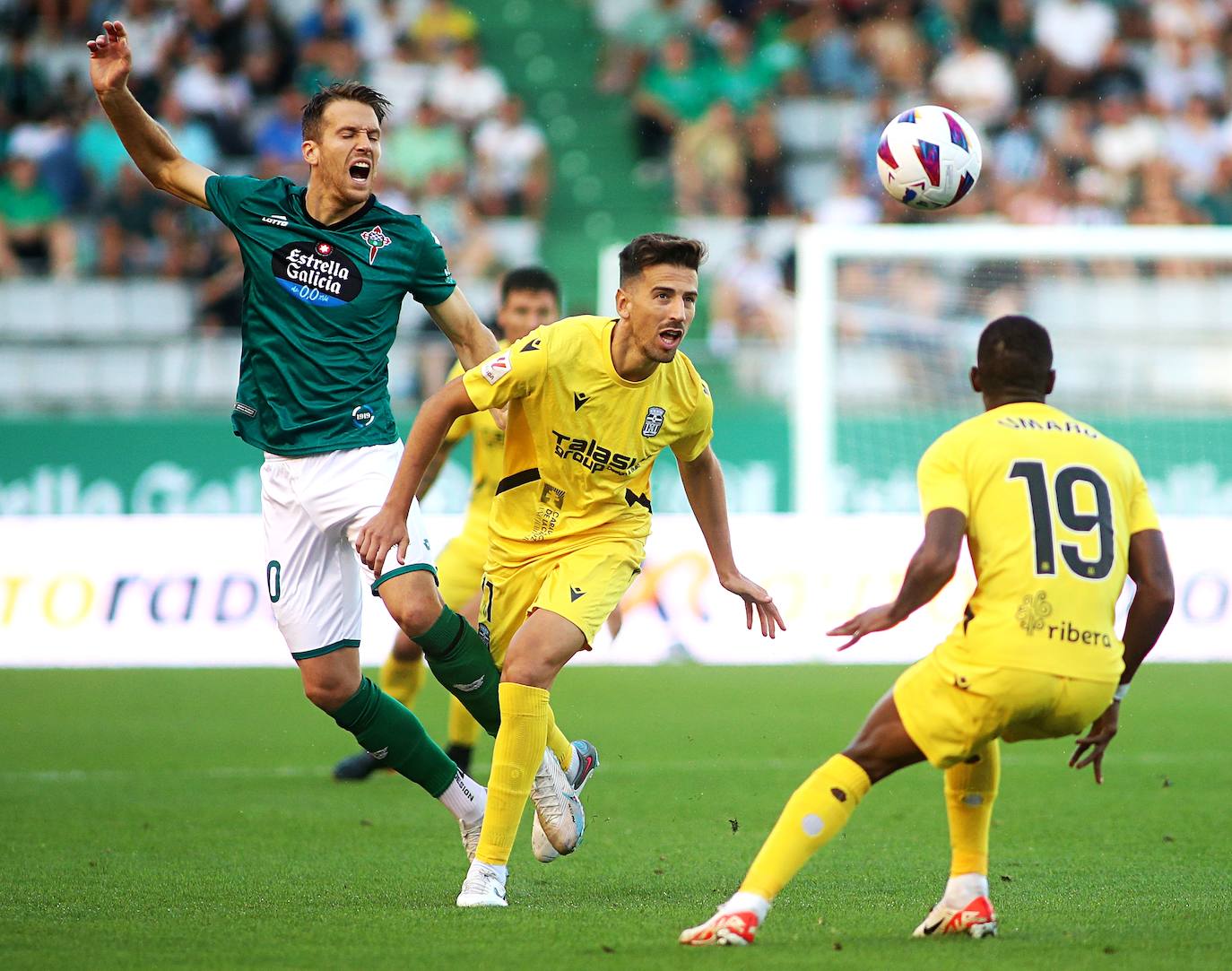 El empate del Cartagena frete al Racing Ferrol, en imágenes