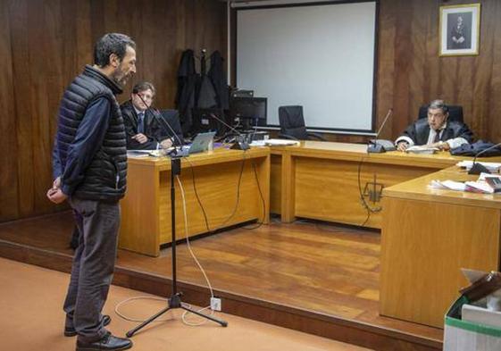 El condenado, el pasado mes de noviembre, durante el juicio.