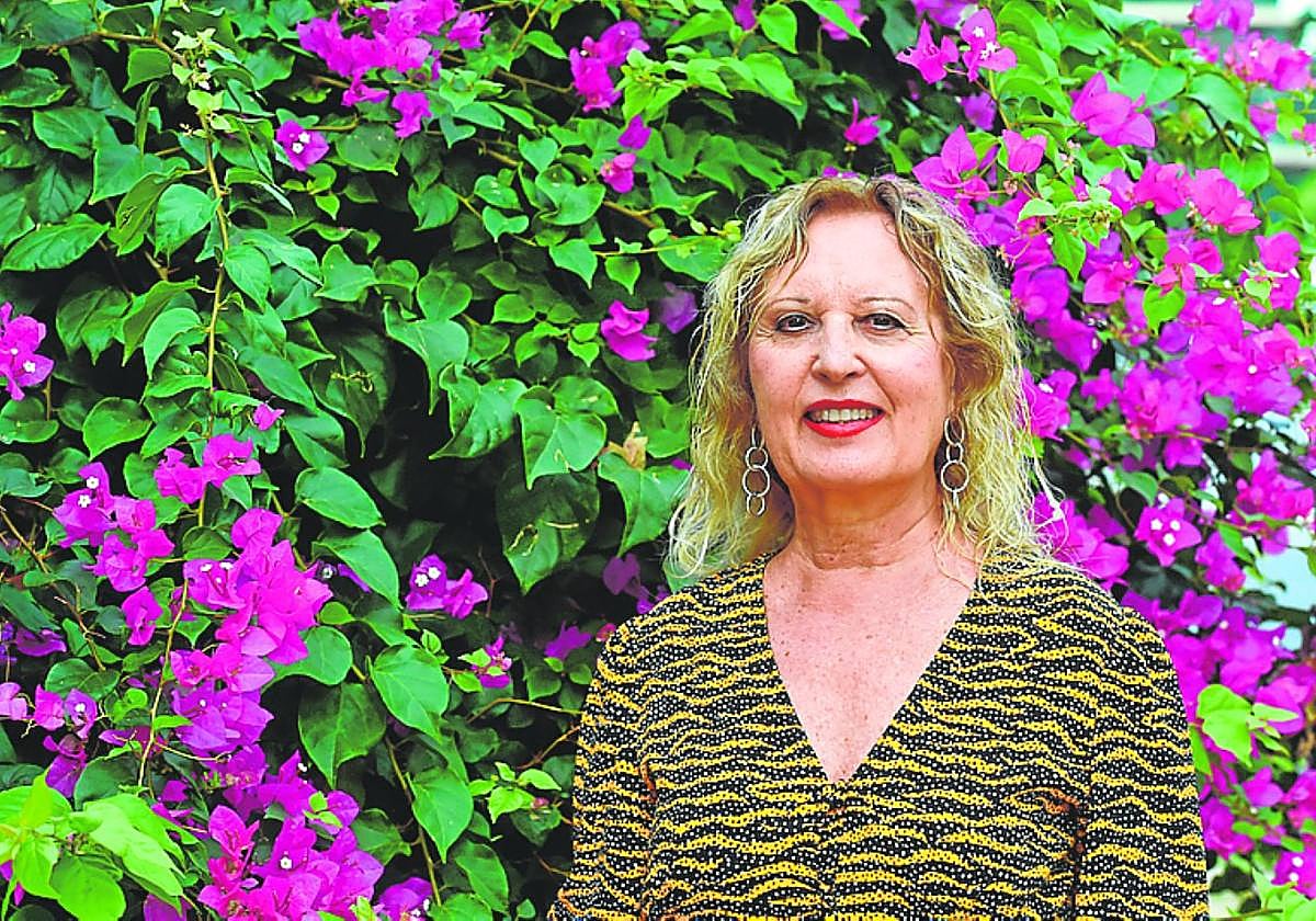 La pintora y escritora Guillermina Sánchez Oró.