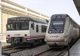 Dos trenes de Renfe, en una imagen de archivo.