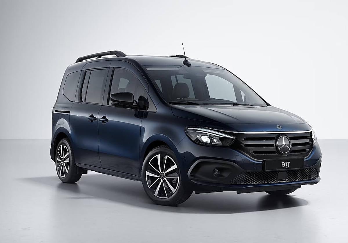 El Mercedes EQT dispone de un motor eléctrico con una potencia máxima de 122 CV y una autonomía de 282 kilómetros.