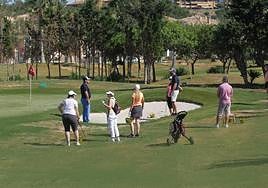 Jugadores en el campo de MontePríncipe