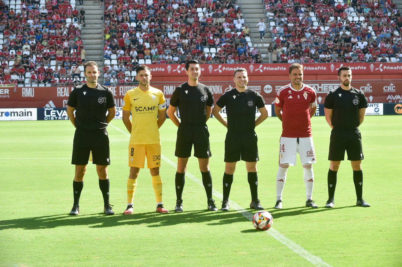 La victoria del Real Murcia frente al Algeciras, en imágenes