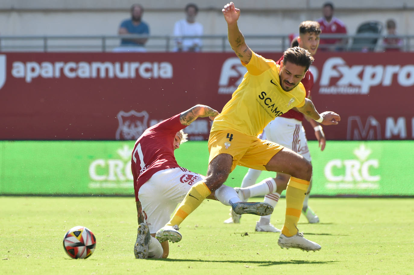 La victoria del Real Murcia frente al Algeciras, en imágenes