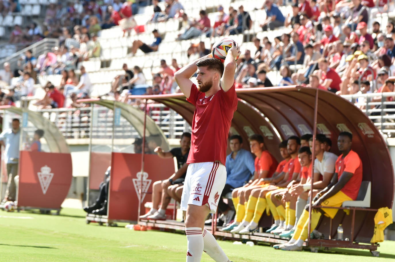 La victoria del Real Murcia frente al Algeciras, en imágenes