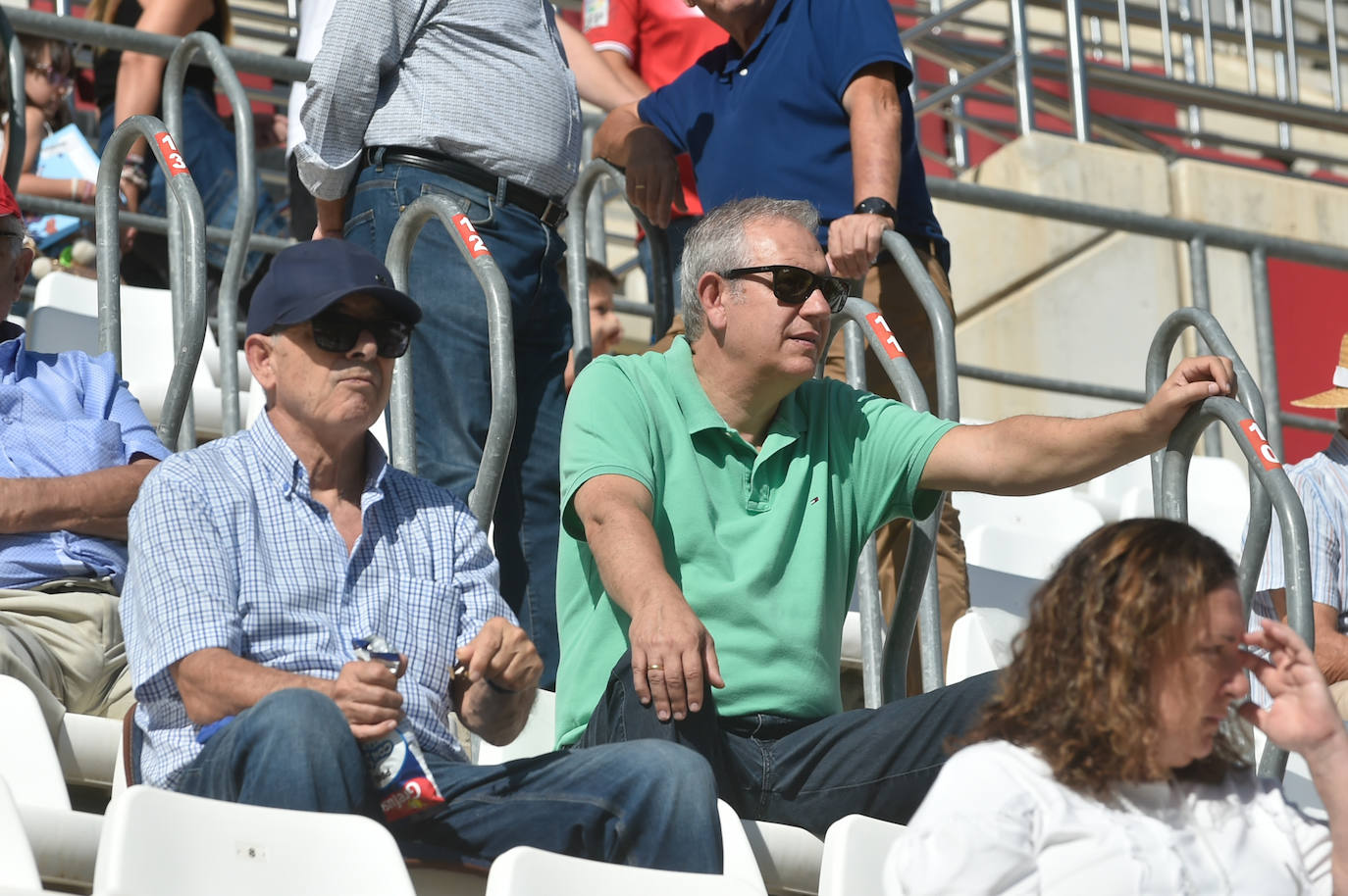 La victoria del Real Murcia frente al Algeciras, en imágenes