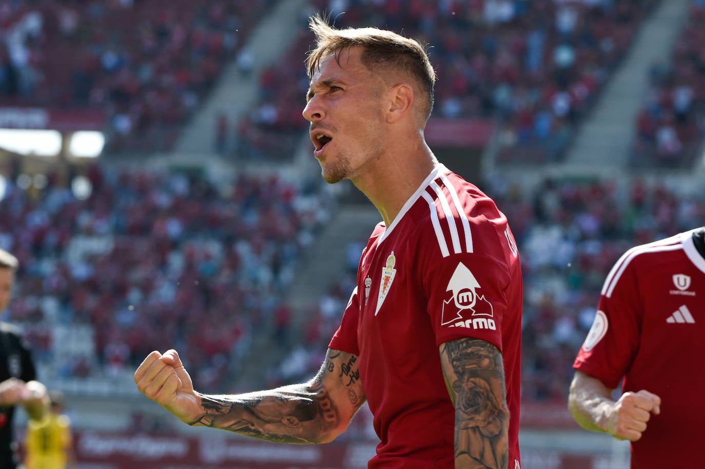 La victoria del Real Murcia frente al Algeciras, en imágenes