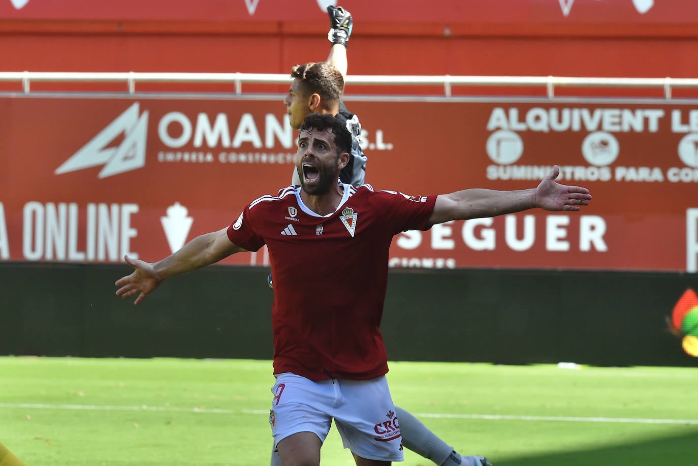 La victoria del Real Murcia frente al Algeciras, en imágenes