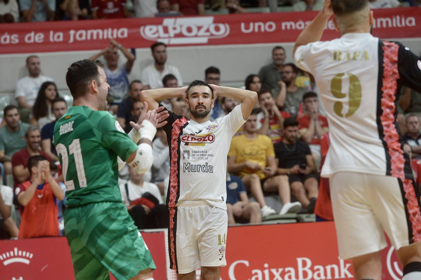 Las imágenes del partido ElPozo-Barça (2-4)