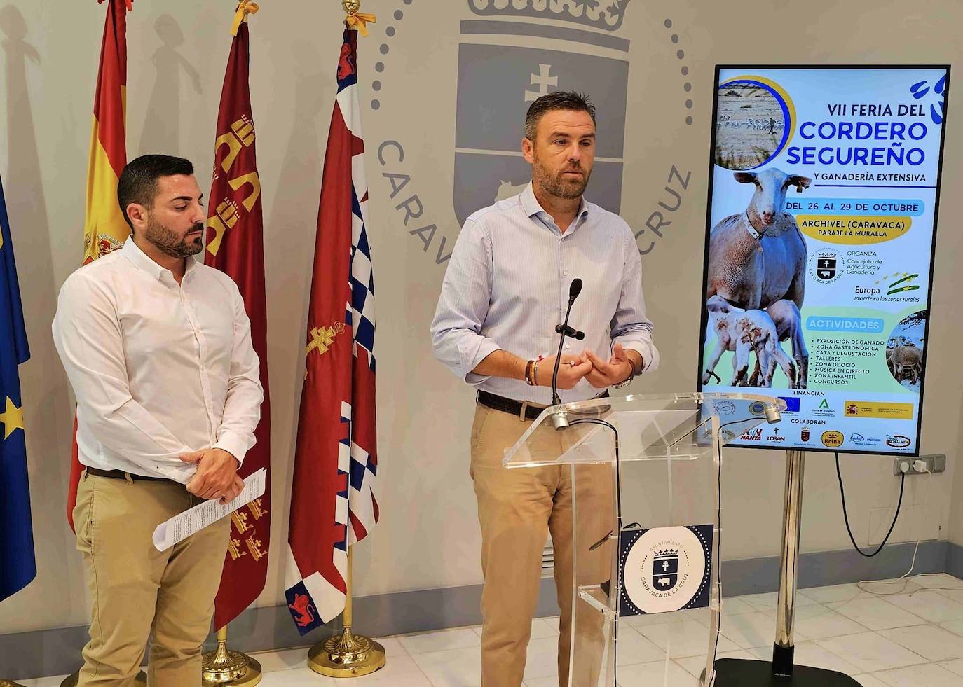 Presentación de la Feria del Cordero Segureño en Caravaca.