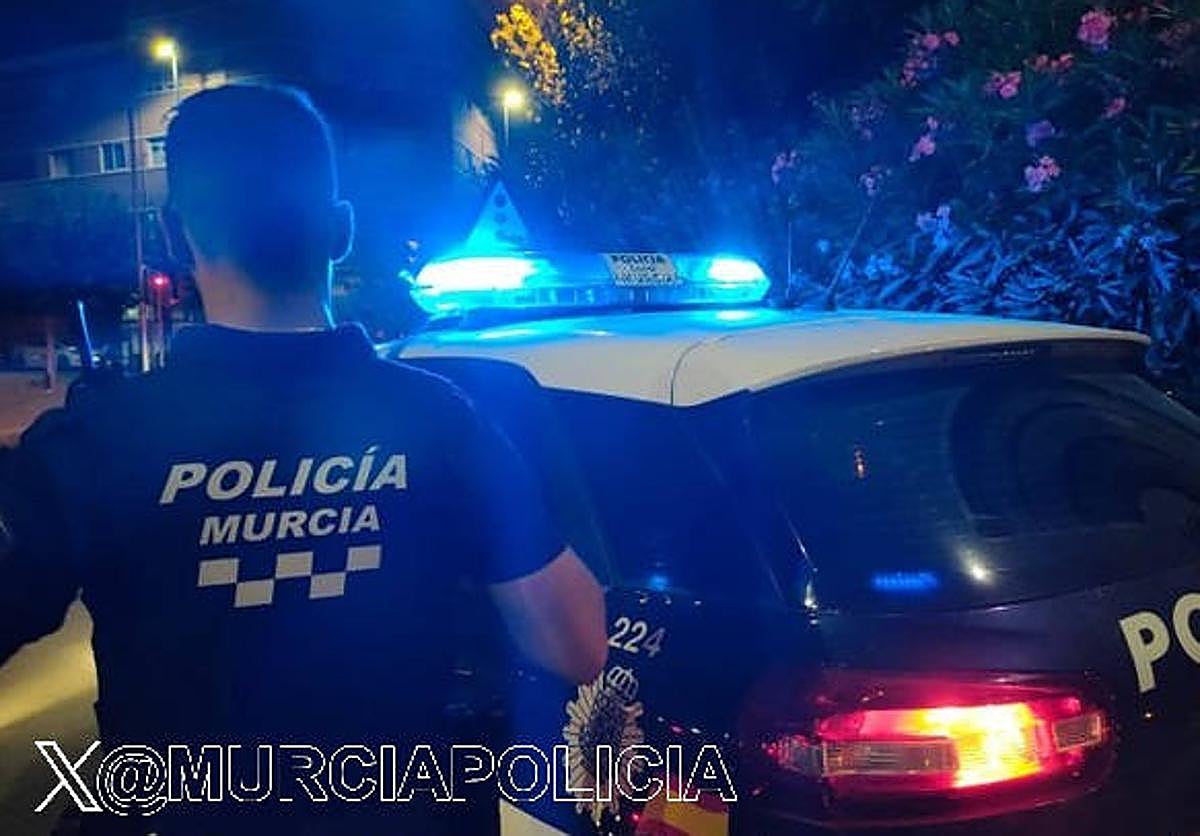 Un agente de la Policía Local de Murcia.