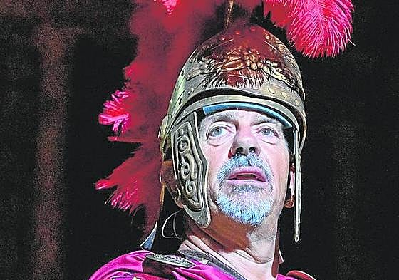 Carlos Sobera, en la representación.