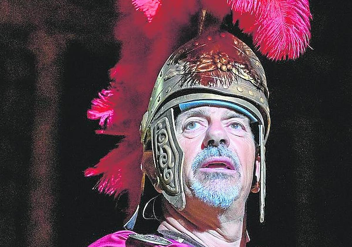 Carlos Sobera, en la representación.