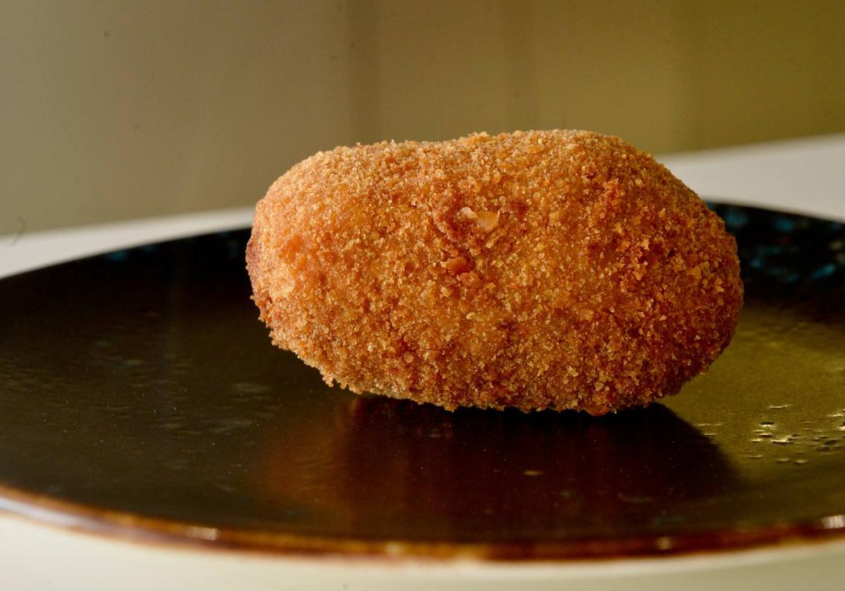 Imagen de archivo de una croqueta.