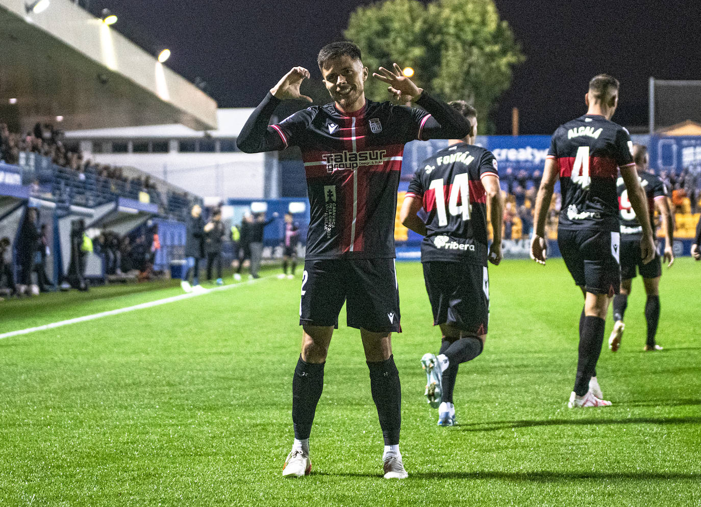 El empate del Cartagena frente al Alcorcón, en imágenes