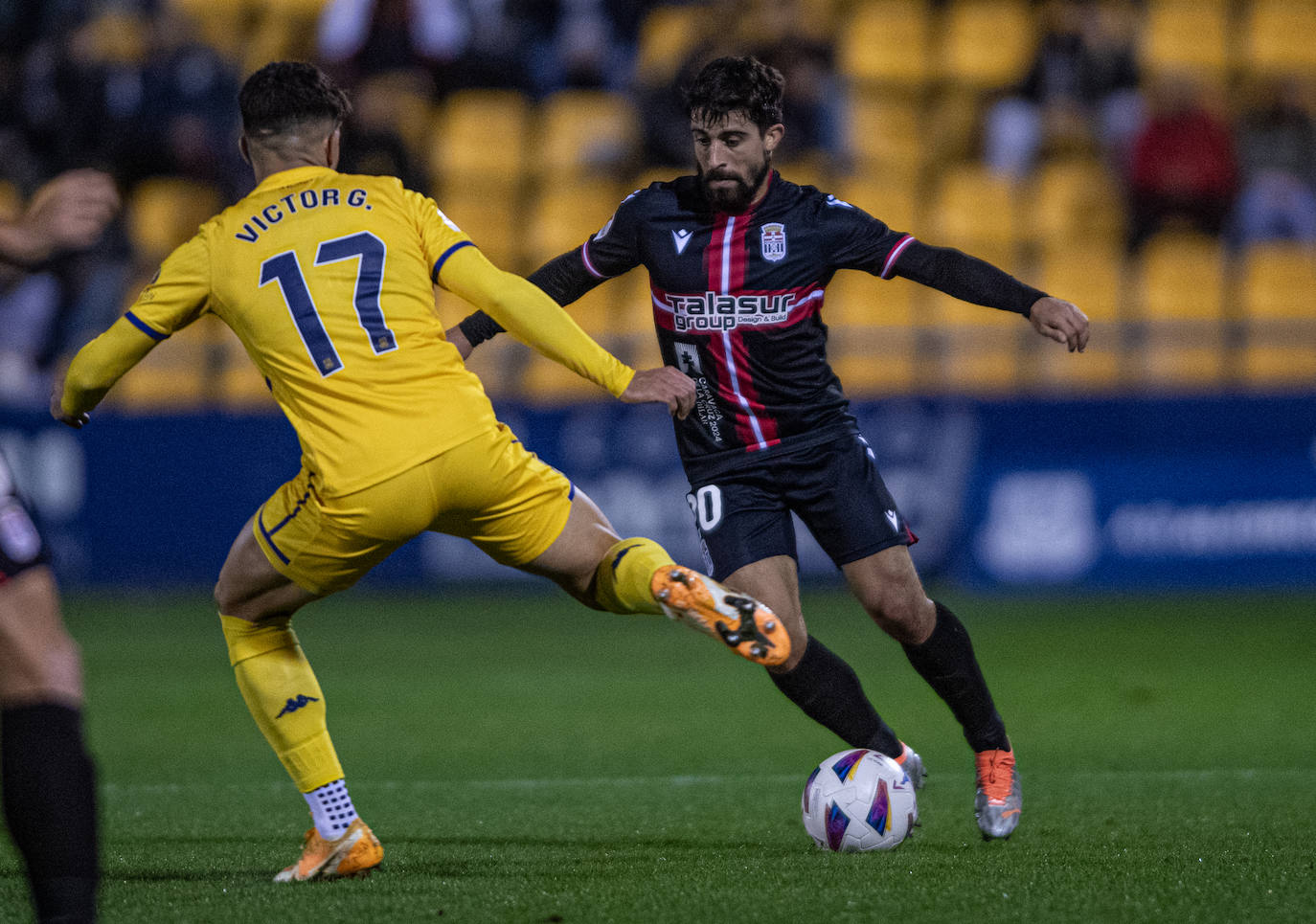 El empate del Cartagena frente al Alcorcón, en imágenes