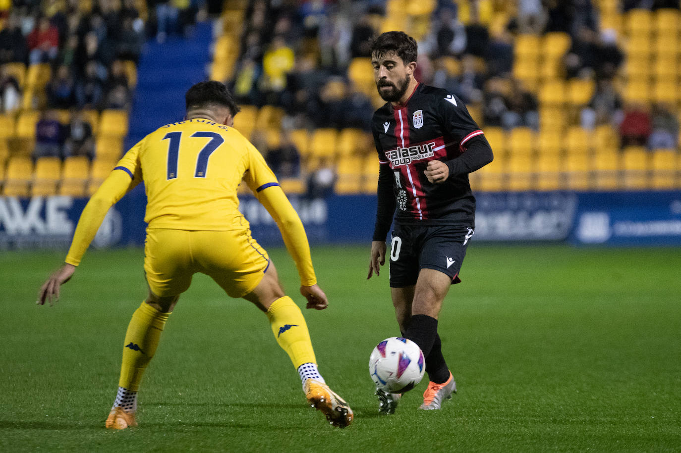 El empate del Cartagena frente al Alcorcón, en imágenes