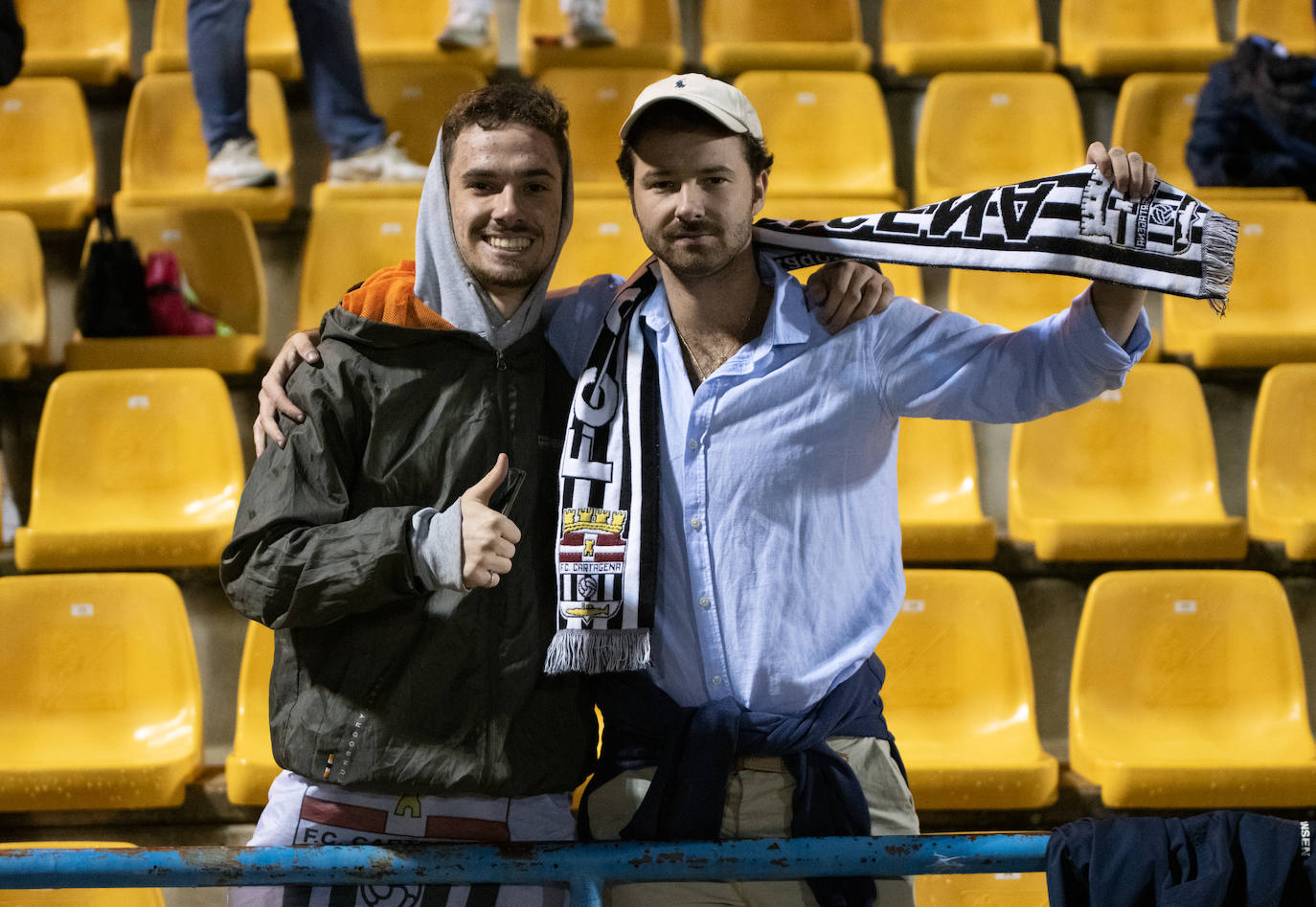 El empate del Cartagena frente al Alcorcón, en imágenes
