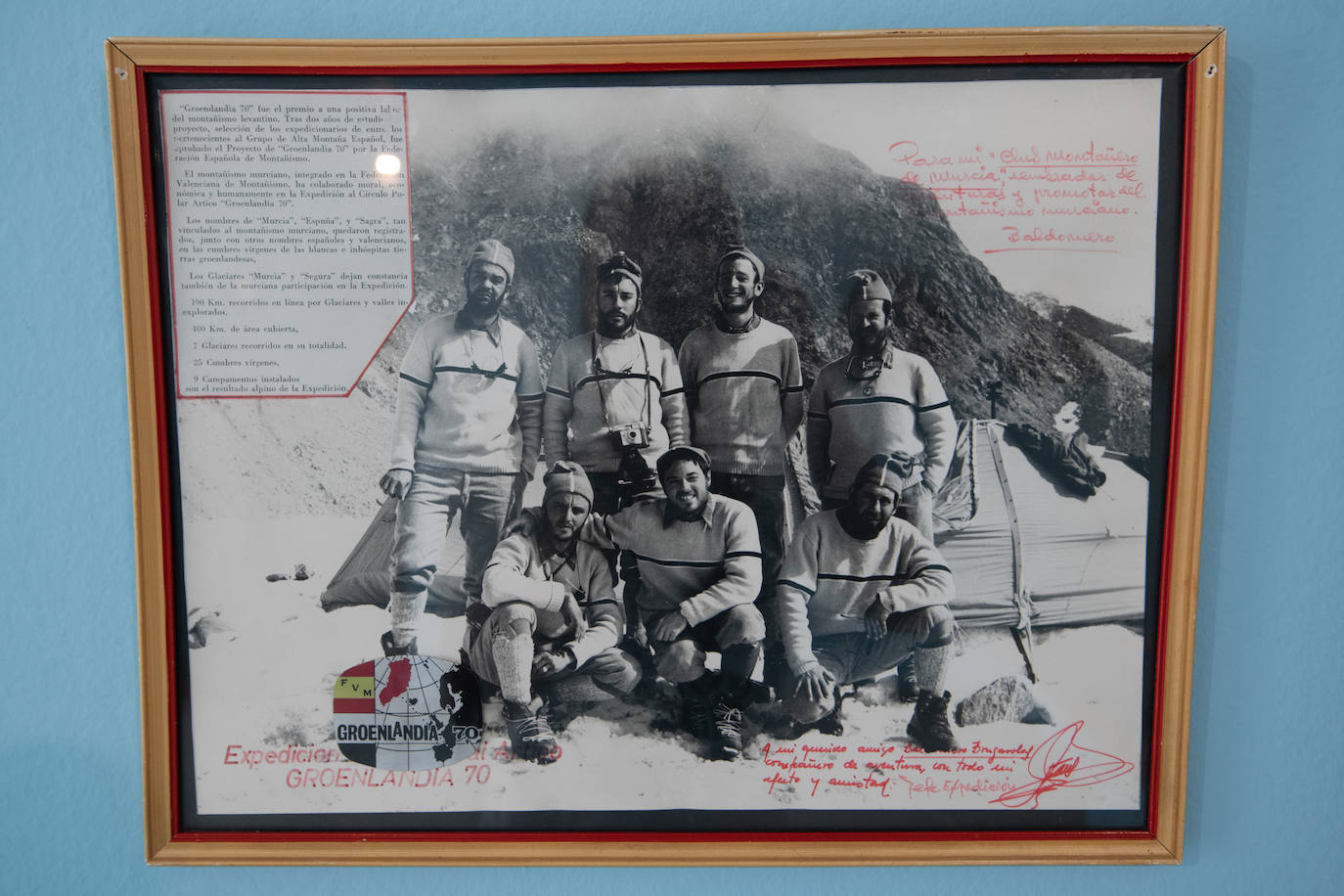 Las imágenes de la exposición &#039;70 años de alpinismo&#039; en el Museo de la Ciudad de Murcia