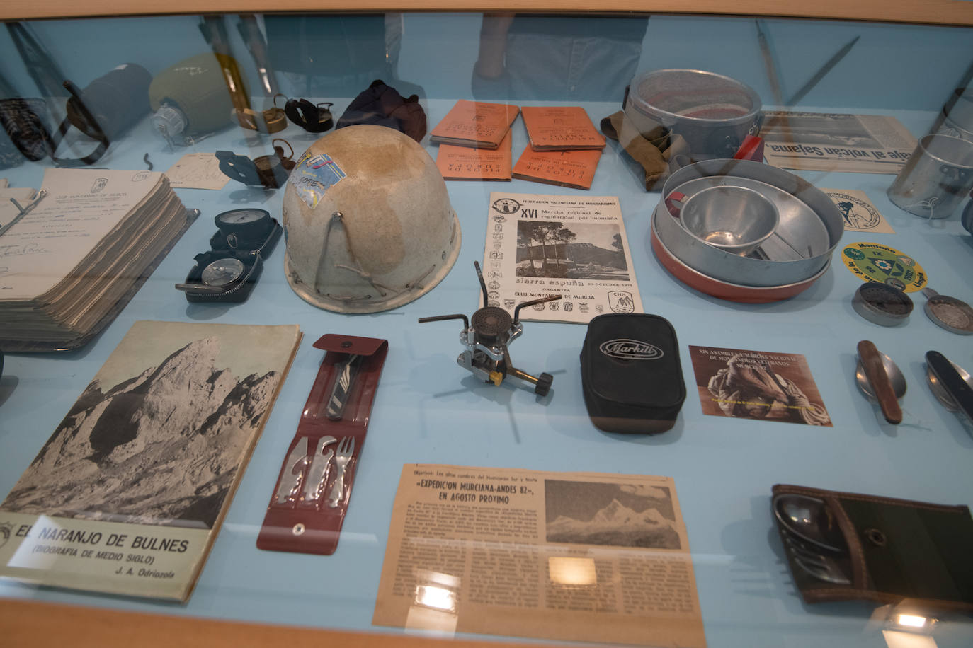 Las imágenes de la exposición &#039;70 años de alpinismo&#039; en el Museo de la Ciudad de Murcia