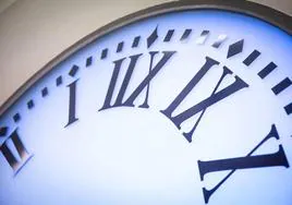 El reloj de la Puerta del Sol, en una imagen de archivo.