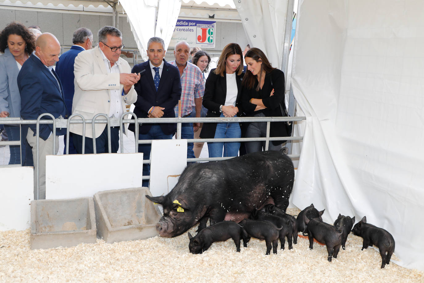 Las imágenes de la inauguración de la feria Sepor de Lorca