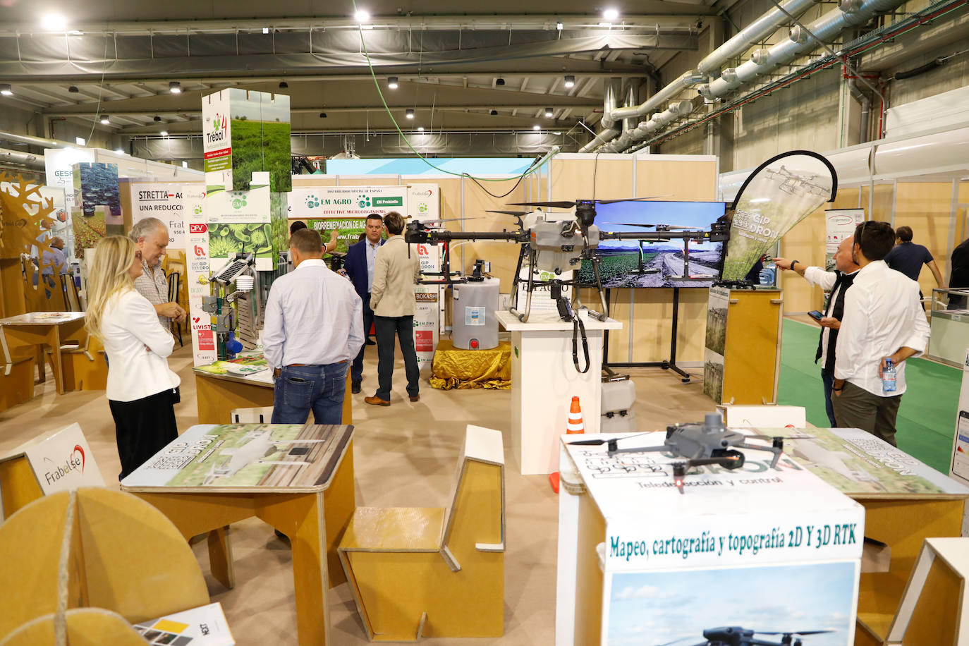 Las imágenes de la inauguración de la feria Sepor de Lorca