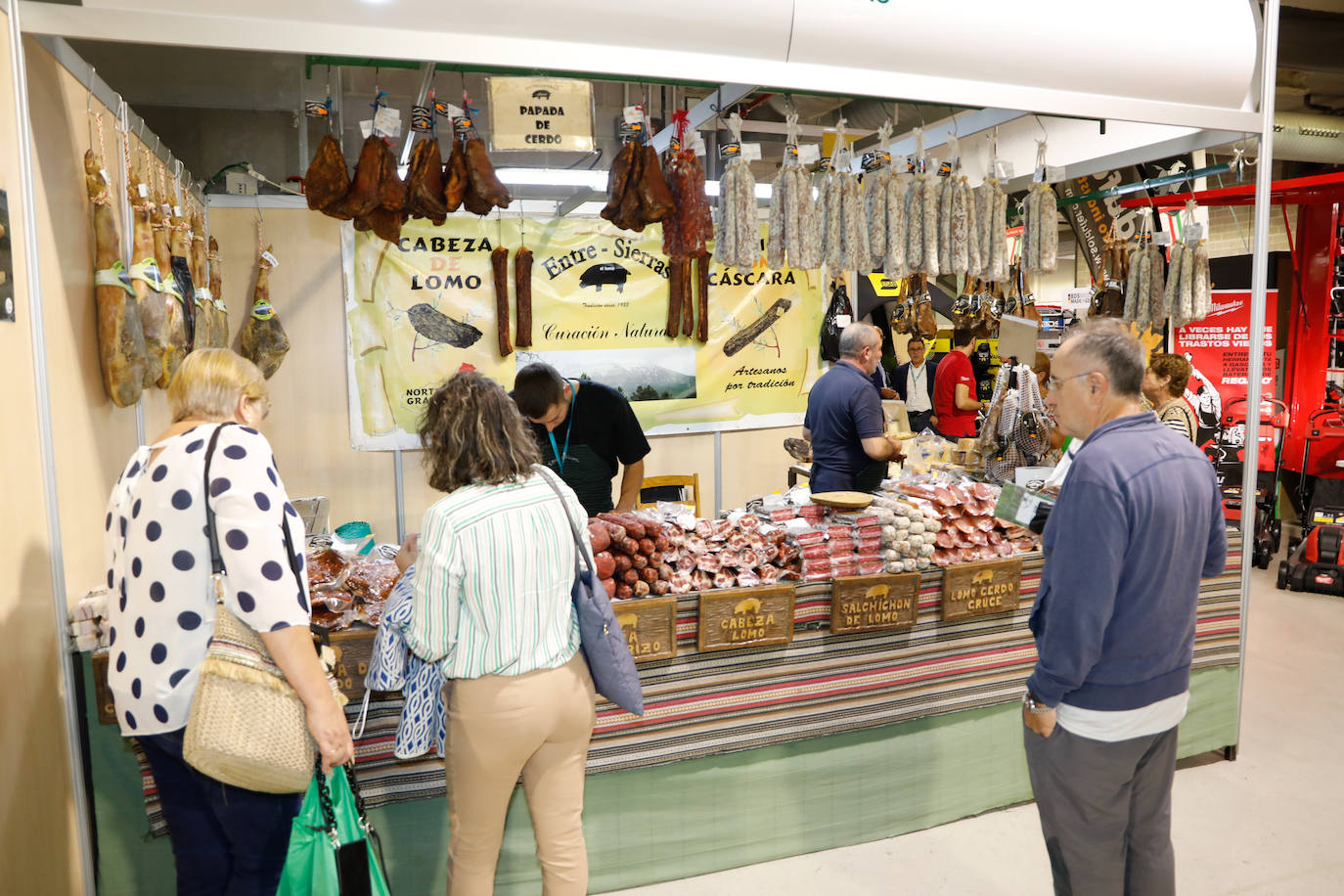 Las imágenes de la inauguración de la feria Sepor de Lorca