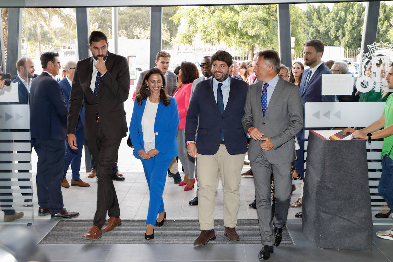 Las imágenes de la inauguración de la feria Sepor de Lorca