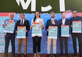 Presentación del Campeonato de España de Tenis en Murcia.