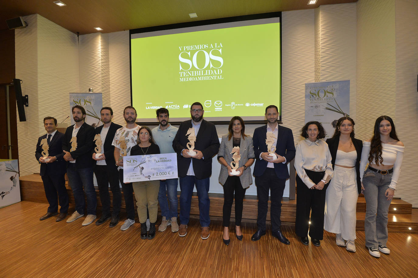 Entrega de los premios de sostenibilidad de LA VERDAD, en imágenes