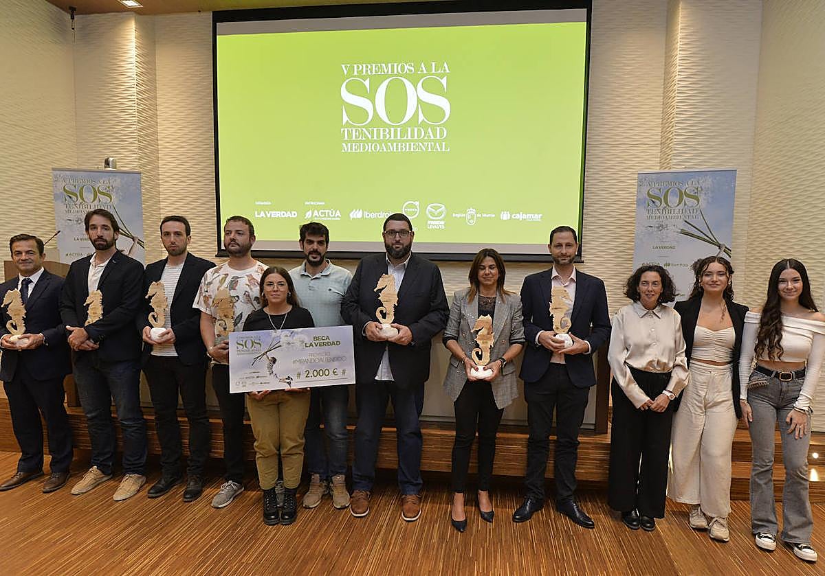 Entrega de los premios de sostenibilidad de LA VERDAD, en imágenes