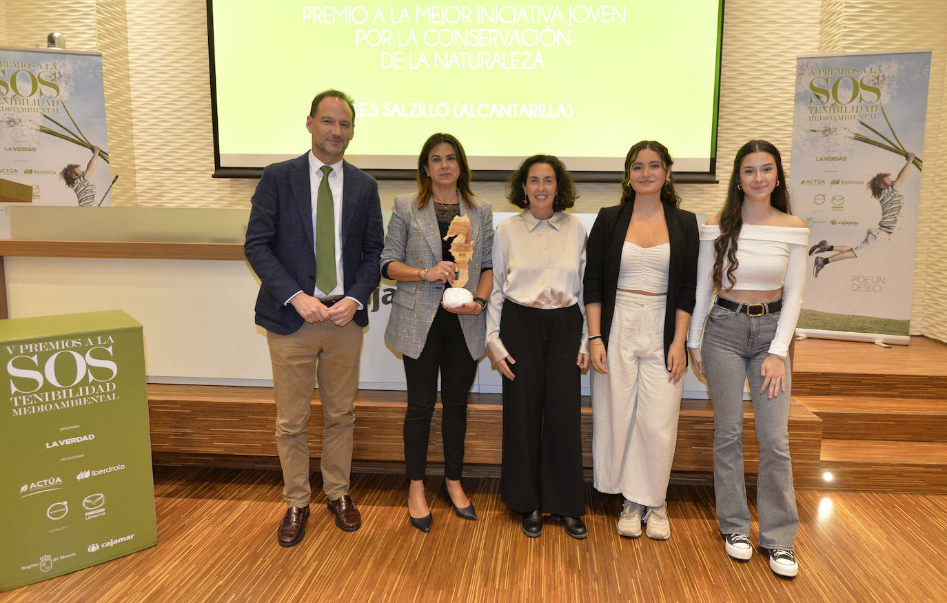 Entrega de los premios de sostenibilidad de LA VERDAD, en imágenes