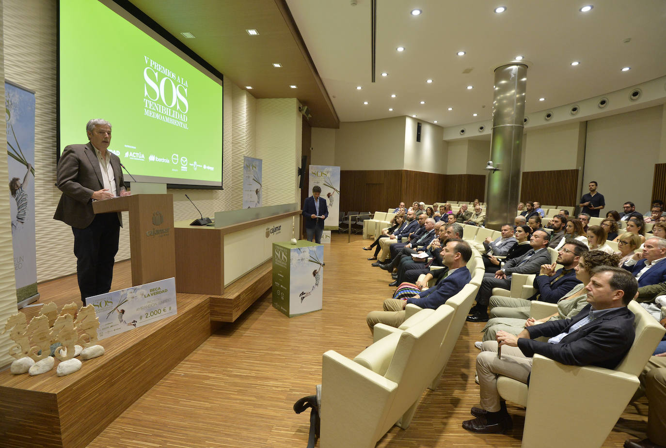 Entrega de los premios de sostenibilidad de LA VERDAD, en imágenes