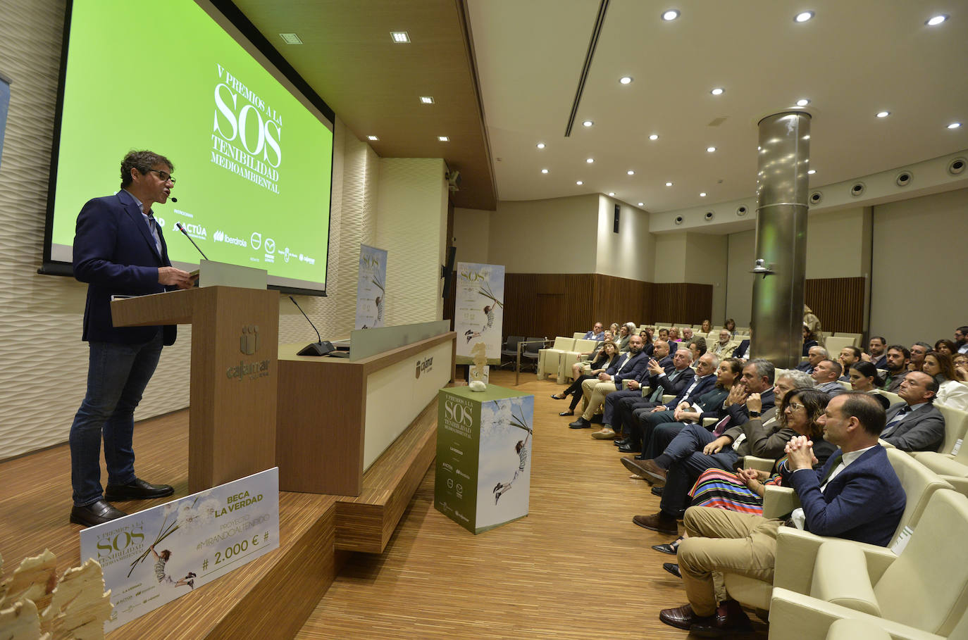 Entrega de los premios de sostenibilidad de LA VERDAD, en imágenes