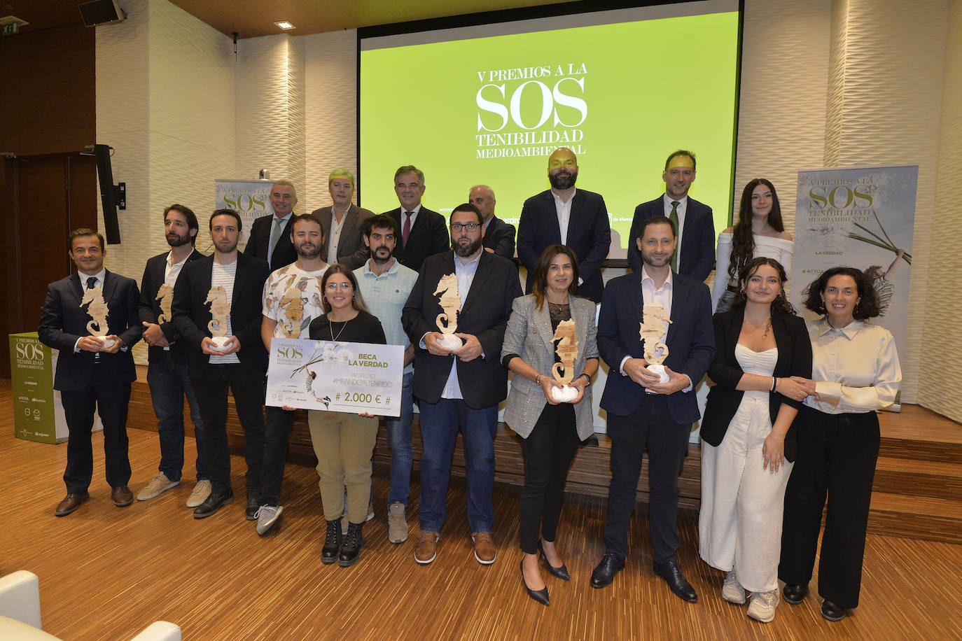 Entrega de los premios de sostenibilidad de LA VERDAD, en imágenes