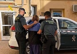 Imagen de la detención de la mujer.