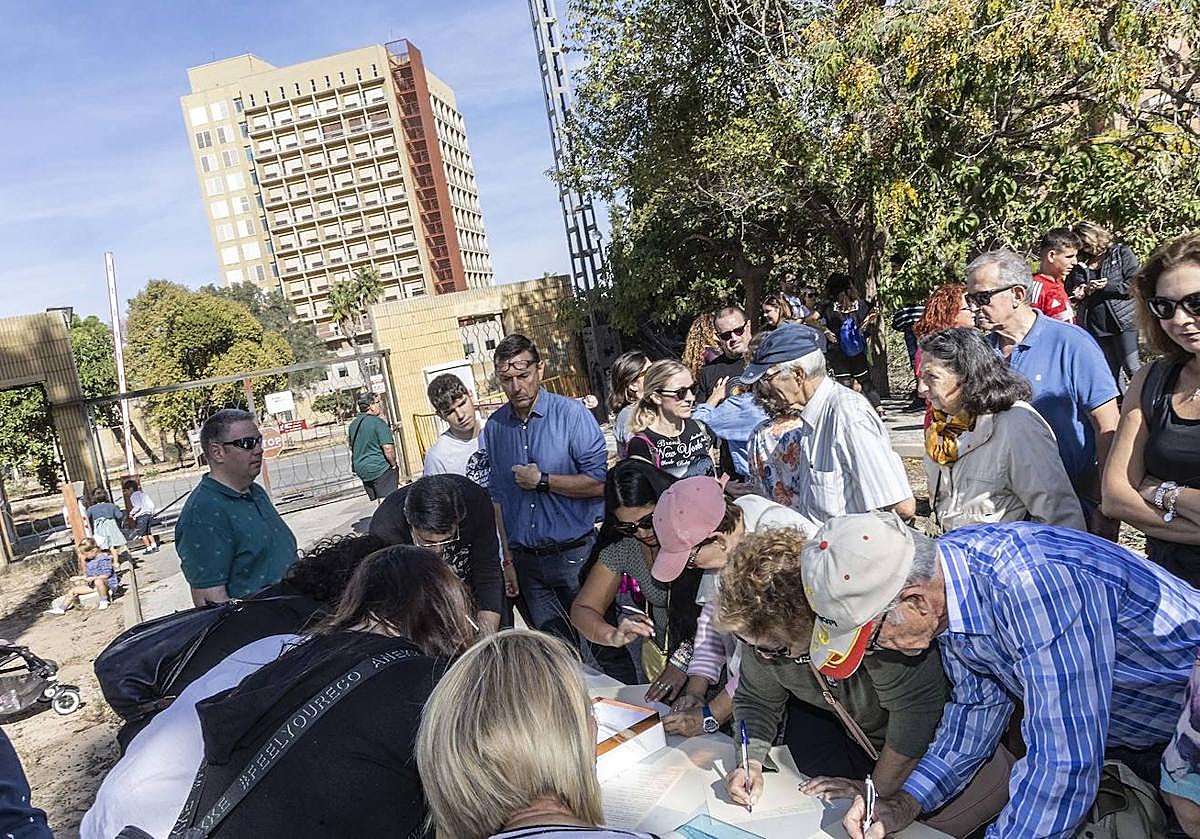 La protesta en Cartagena contra el centro para inmigrantes