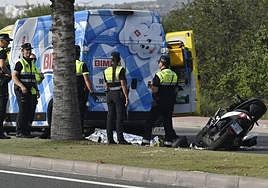 Un motorista de 45 años falleció el lunes pasado en Murcia.