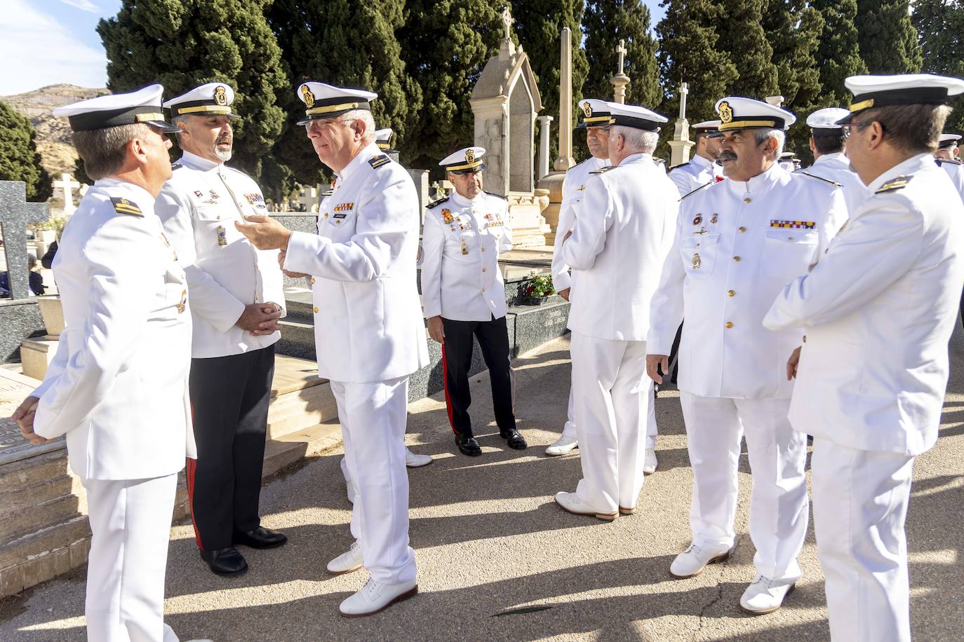 La Armada celebra el el día de los Fieles Difuntos en Cartagena