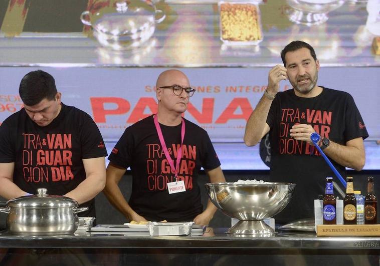 Nacho Abellán y David López, este viernes en Región de Murcia Gastronómica.