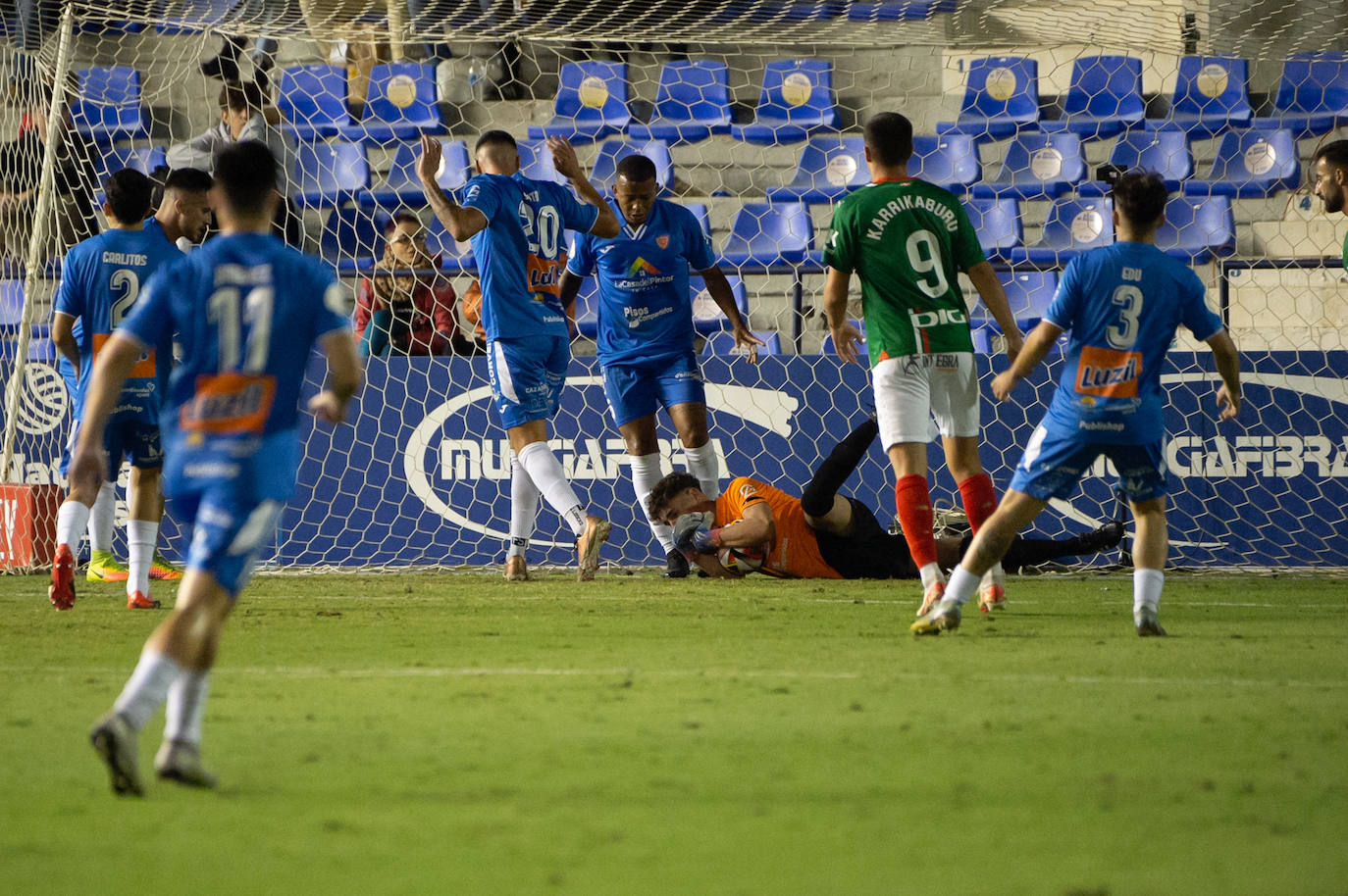 Las imágenes del Deportivo Murica-Alavés (0-10)